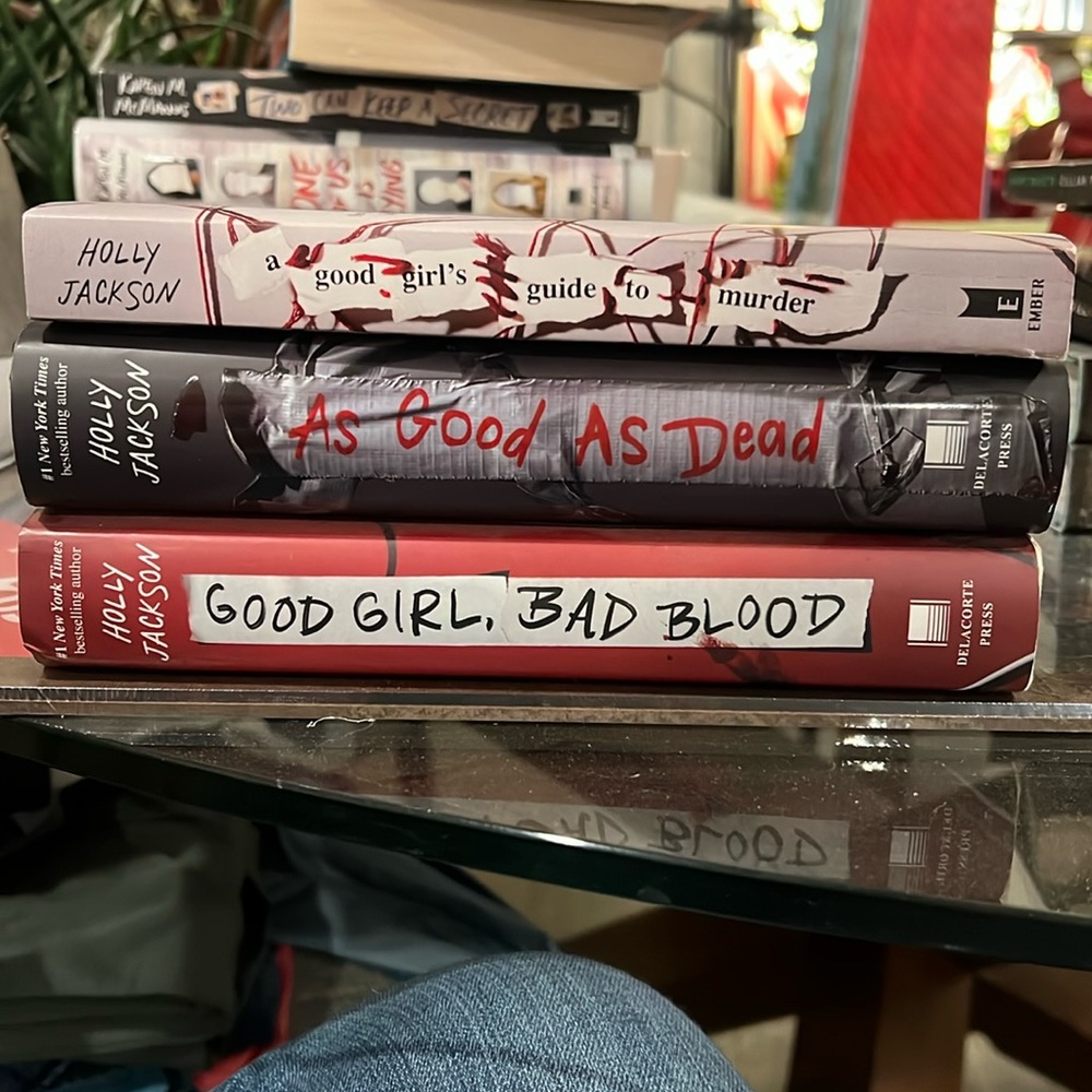 Set of 3 Holly Jackson books